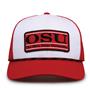 G452R The Game Ohio State Buckeyes Rope Trucker With Bar Patch Cap G452r