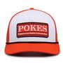 G452R The Game Oklahoma State Cowboys Rope Trucker With Bar Patch Cap G452r