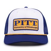 G452R The Game Pittsburgh Panthers Rope Trucker With Bar Patch Cap G452r