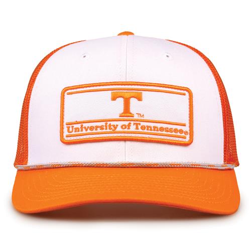 G452R The Game Tennessee Volunteers Rope Trucker With Bar Patch Cap G452r