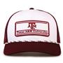 G452R The Game Texas A&M Aggies Rope Trucker With Bar Patch Cap G452r