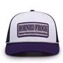 G452R The Game Texas Christian Horned Frogs Rope Trucker With Bar Patch Cap G452r