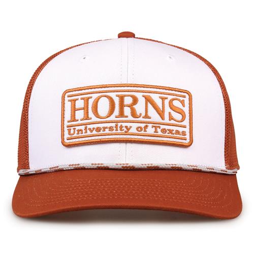 G452R The Game Texas Longhorns Rope Trucker With Bar Patch Cap G452r