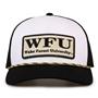 G452R The Game Wake Forest Demon Deacons Rope Trucker With Bar Patch Cap G452r