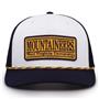 G452R The Game West Virginia Mountaineers Rope Trucker With Bar Patch Cap G452r