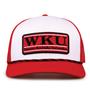 G452R The Game Western Kentucky Hilltoppers Rope Trucker With Bar Patch Cap G452r