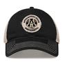 G880 The Game Appalachian State Mountaineers Soft Mesh Trucker With Frayed Patch Cap