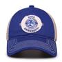 G880 The Game Duke Blue Devils Soft Mesh Trucker With Frayed Patch Cap