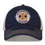G880 The Game Illinois Fighting Illini Soft Mesh Trucker With Frayed Patch Cap