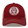 G880 The Game Indiana Hoosiers Soft Mesh Trucker With Frayed Patch Cap