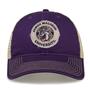 G880 The Game James Madison Dukes Soft Mesh Trucker With Frayed Patch Cap