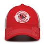 G880 The Game Louisville Cardinals Soft Mesh Trucker With Frayed Patch Cap