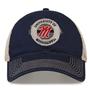 G880 The Game Mississippi Rebels Soft Mesh Trucker With Frayed Patch Cap