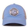 G880 The Game North Carolina Tar Heels Soft Mesh Trucker With Frayed Patch Cap