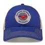 G880 The Game Southern Methodist Mustangs Soft Mesh Trucker With Frayed Patch Cap