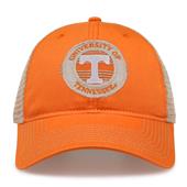 G880 The Game Tennessee Volunteers Soft Mesh Trucker With Frayed Patch Cap