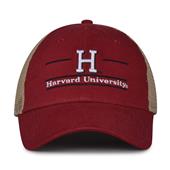 G180 The Game Harvard Crimson Relaxed Trucker Mesh Split Bar Cap