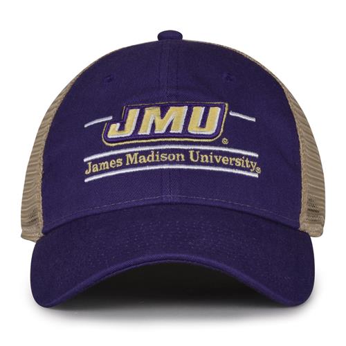 G180 The Game James Madison Dukes Relaxed Trucker Mesh Split Bar Cap