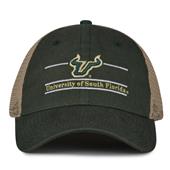 G180 The Game South Florida Bulls Relaxed Trucker Mesh Split Bar Cap