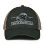 G180 The Game Tulane Green Wave Relaxed Trucker Mesh Split Bar Cap