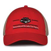 G180 The Game UNLV Rebels Relaxed Trucker Mesh Split Bar Cap