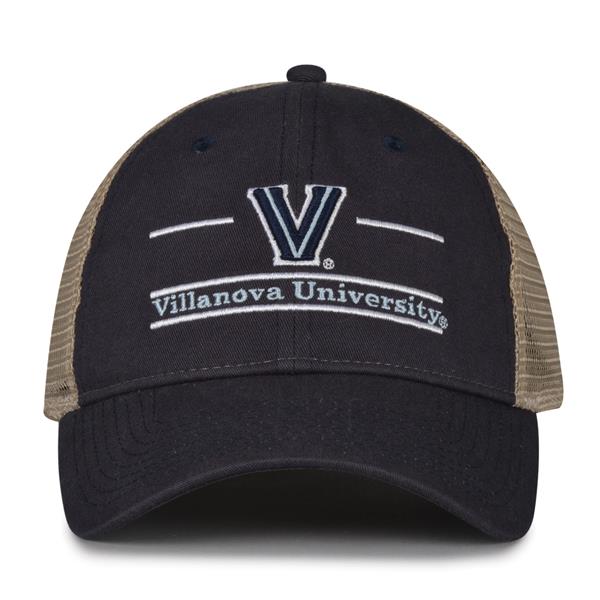 G180 The Game Villanova Wildcats Relaxed Trucker Mesh Split Bar Cap