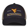 G180 The Game West Virginia Mountaineers Relaxed Trucker Mesh Split Bar Cap