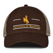 G180 The Game Wyoming Cowboys Relaxed Trucker Mesh Split Bar Cap