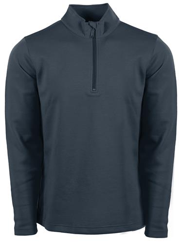 Zorrel Reno Mens Poly Cotton Fleece Performance 1/4 Zip Z4478. Decorated in seven days or less.