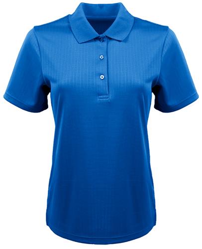 Zorrel Paseo Womens Dot Stripe Jaquard Polo Z7336. Printing is available for this item.