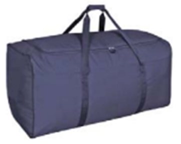 Oversized Large All-Purpose Duffel Gear Bag (36"L x 16"W x16"H) with Hard Bottom. Printing is available for this item.