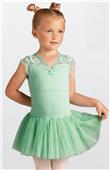 Danshuz Brielle Girls V-Neck Scalloped Lace Dress 23204C