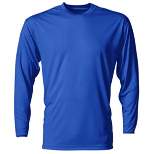 A4 Cooling Performance Adult Long Sleeve Crew | Epic Sports
