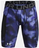 Under Armour Men's HeatGear Compression Printed Long Shorts 10" Inseam 1383323