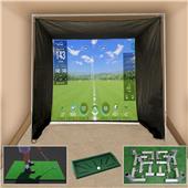 5x10x10 Tour Simulator Golf Net Bundle GP3