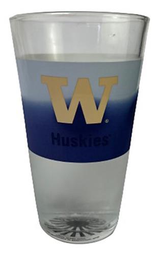 University of Washington Huskies ThermoC Exray Color Chaging Pint Glass UW1005