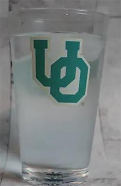 University of Oregon ThermoC Vintage Logo Color Chaging Pint Glass ORE1004