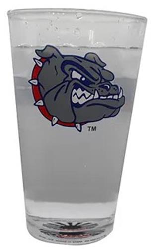 University Gonzaga Bulldogs ThermoC Logo Color Chaging Pint Glass GONZ1003