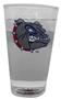 University Gonzaga Bulldogs ThermoC Logo Color Chaging Pint Glass GONZ1003