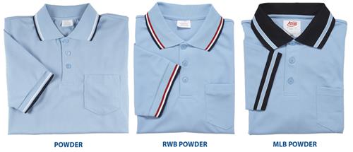 Smitty Umpire Shirts Short Sleeve 3 Colors-Powder