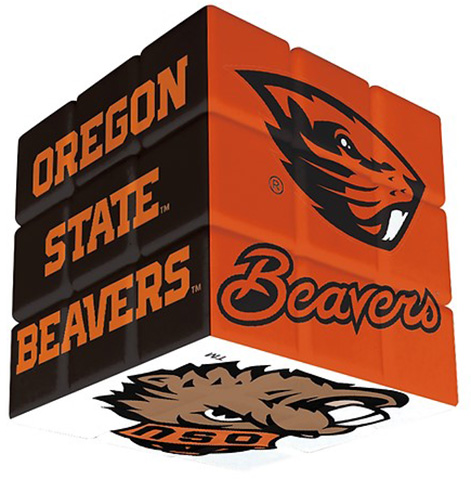 NCAA Oregon State Beavers Medium Swizzle Cube OSU1020