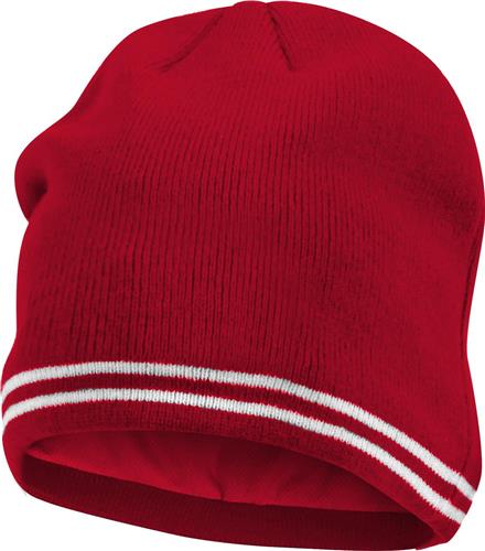 The Game Performance Lined Beanie (Red,Navy,Cardinal,Maroon,Royal,Black)