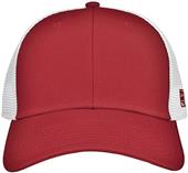 The Game Diamond Mesh Stretch Trucker Cap (AL-AXL - Cardinal or Forest)