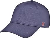 The Game Headwear Solid Mesh Stretch Fit Caps (AXS/Youth-Navy)