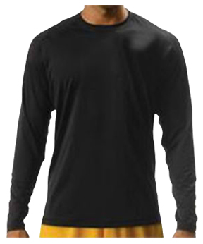 A4 Adult LS Cold Weather Compression Tee - CO