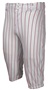 Triple Play Pinstripe Baseball Knickers, 2-Back Pockets, Gel Grip Waistband Keeps Jersey Tucked