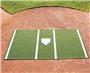 6' X 12' Batter's Box Turf Mat with Home Plate Baseball