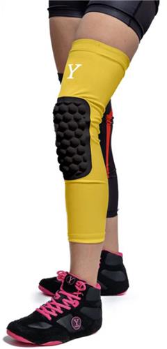Yes! Athletics Knee Pads Compression Sleeve for Women and Youth Girls