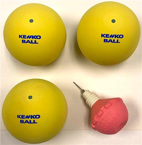 Soft Tennis Ball Starter Set NKST300 (3 Balls & 1 Pump Set)