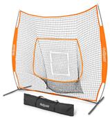 GoSports Team Tone 7' x 7' Baseball Softball Practice Hitting & Pitching Net